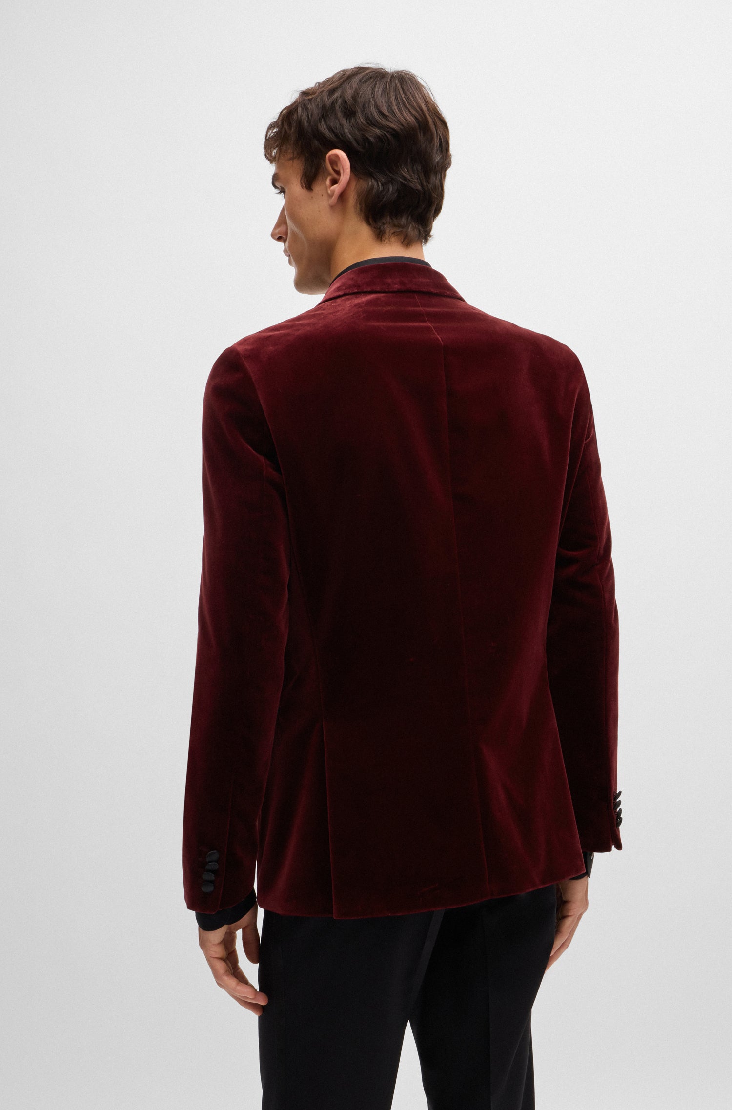Veste de costume Hutson - Dark Red