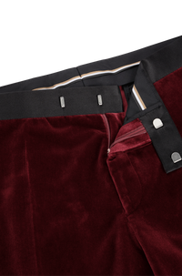 DARK RED // FORMAL TROUSERS H-GENIUS-TUX-231