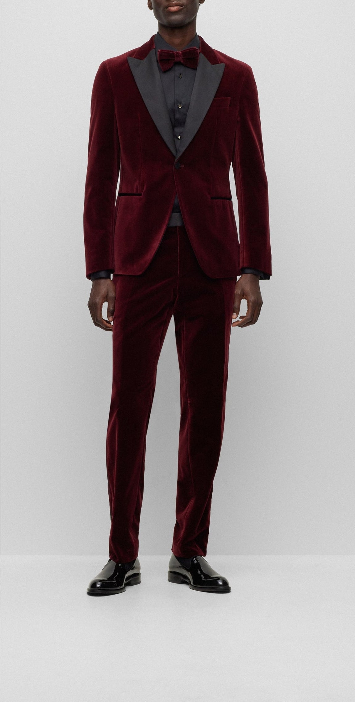 DARK RED // FORMAL TROUSERS H-GENIUS-TUX-231