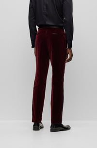 DARK RED // FORMAL TROUSERS H-GENIUS-TUX-231