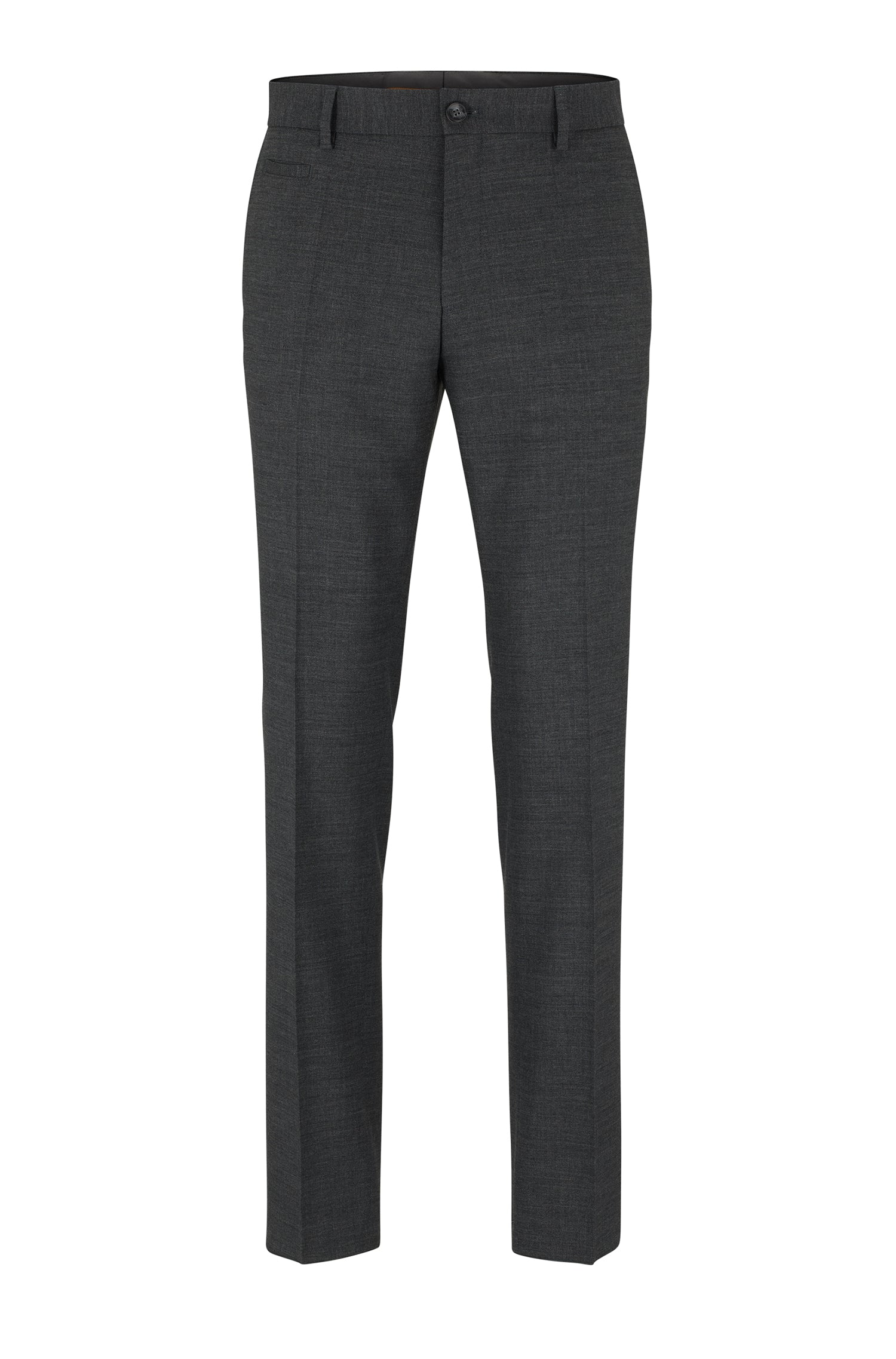 Pantalon de costume Genius en laine - Dark Grey