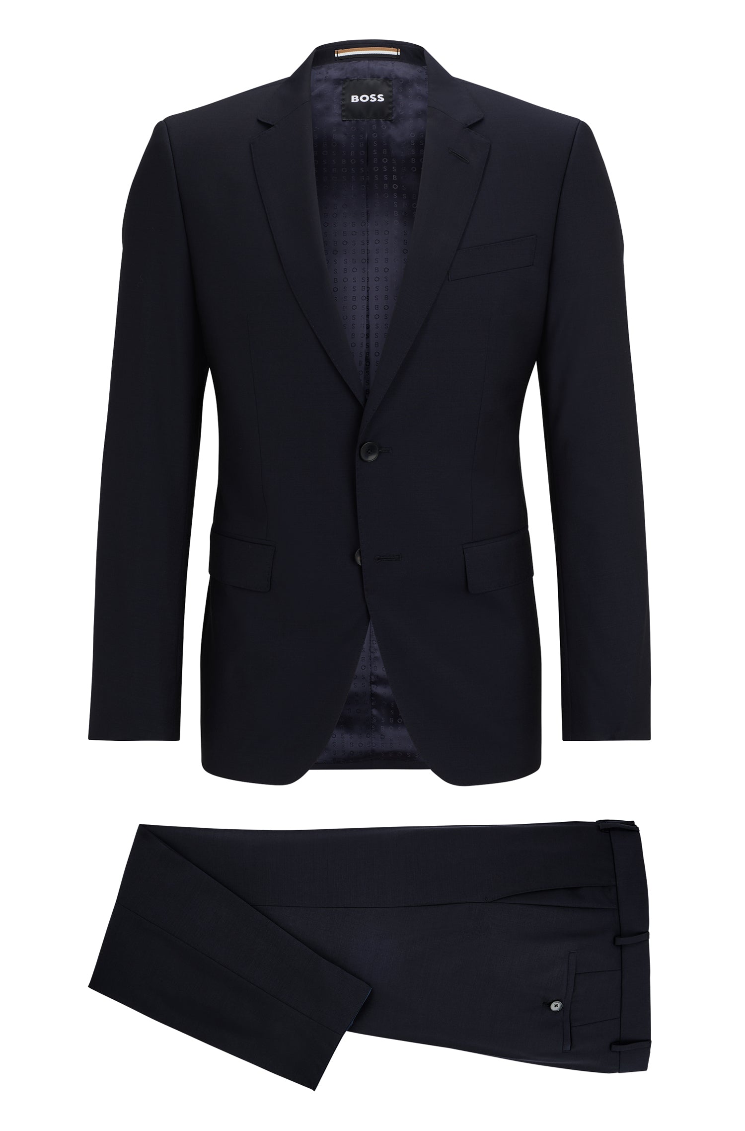 DARK BLUE // BUSINESS SUITS H-HUGE-2PCS-224
