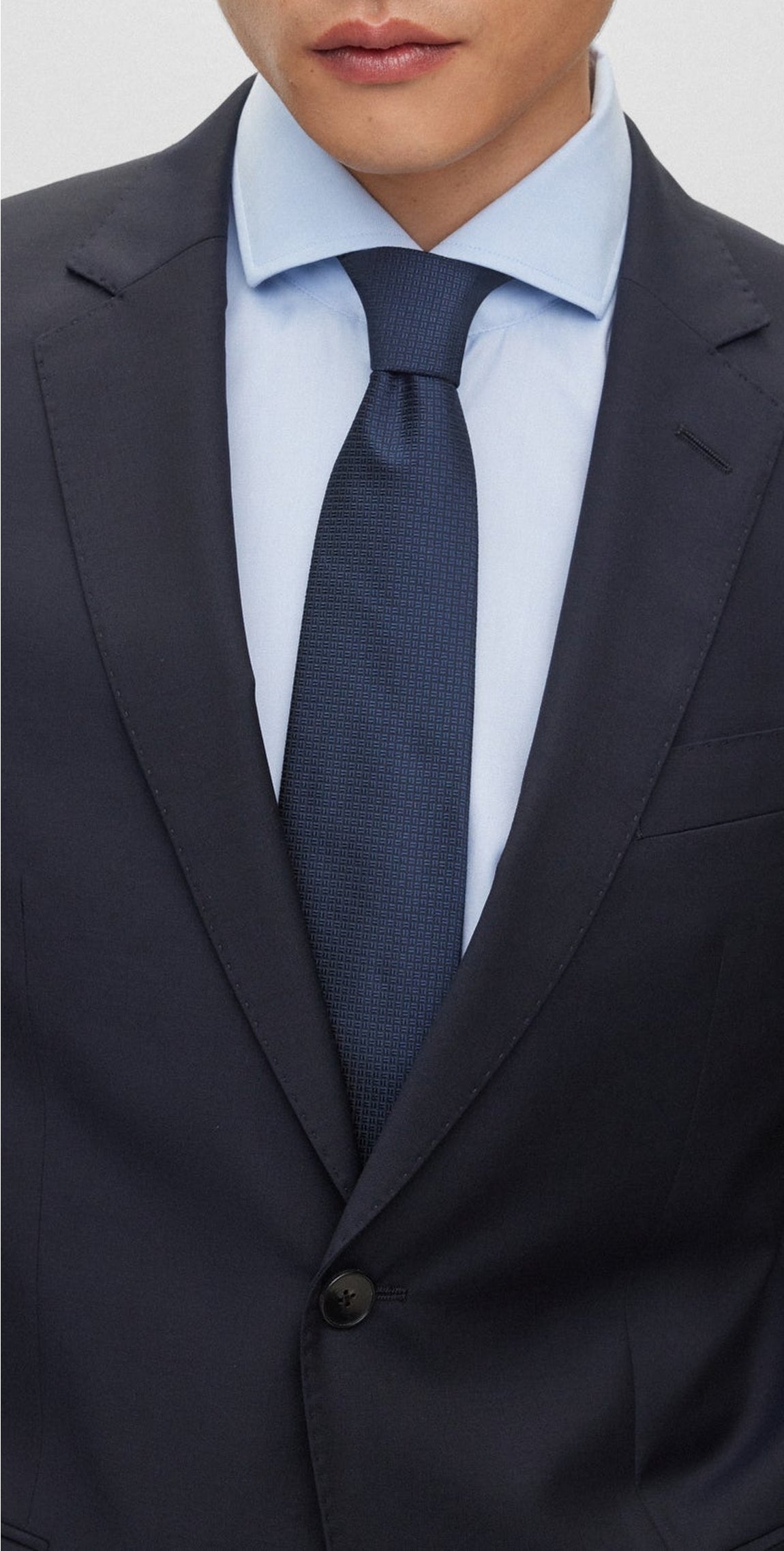 DARK BLUE // BUSINESS SUITS H-HUGE-2PCS-224