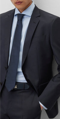 DARK BLUE // BUSINESS SUITS H-HUGE-2PCS-224