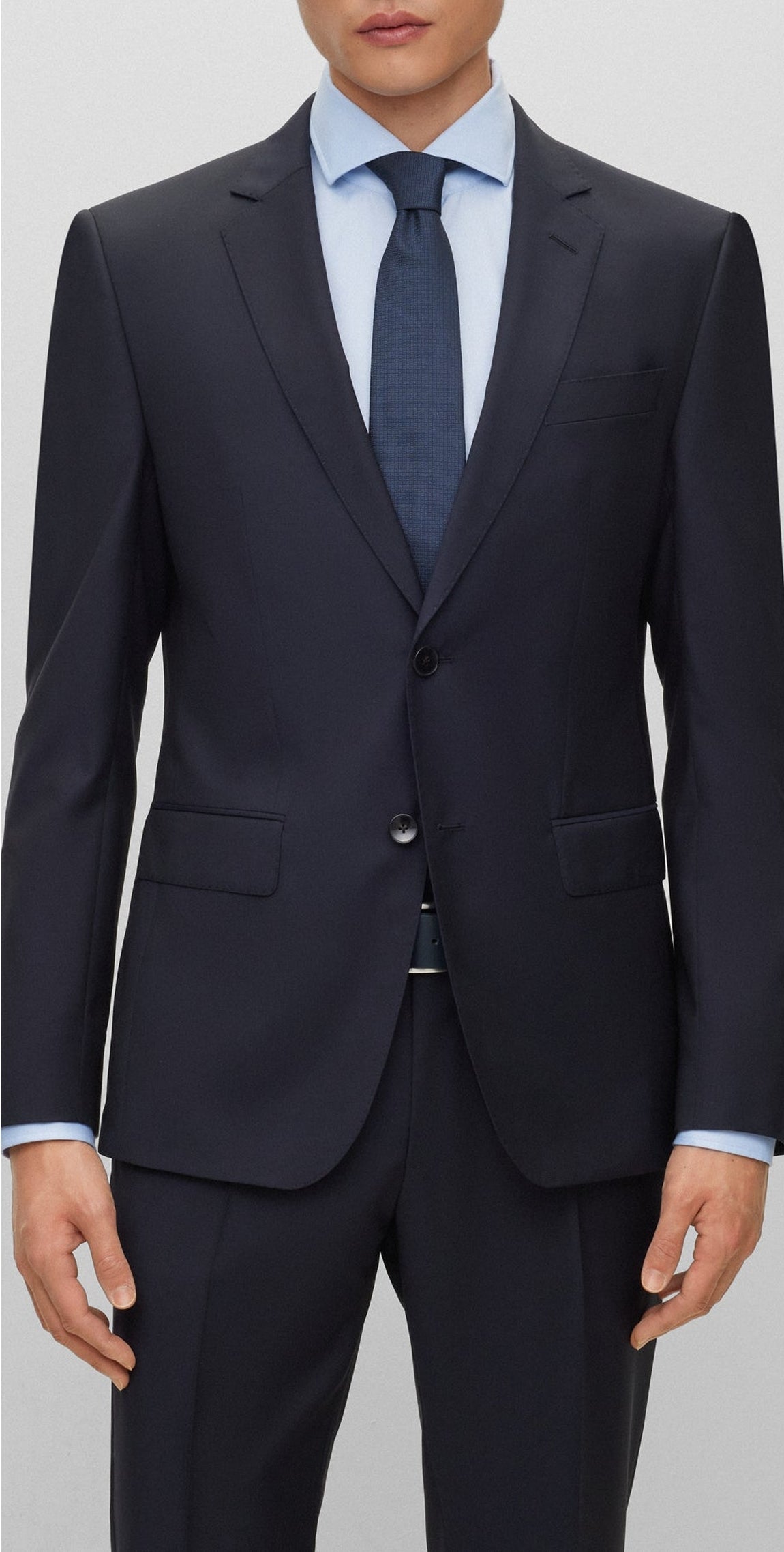 DARK BLUE // BUSINESS SUITS H-HUGE-2PCS-224