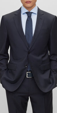 DARK BLUE // BUSINESS SUITS H-HUGE-2PCS-224