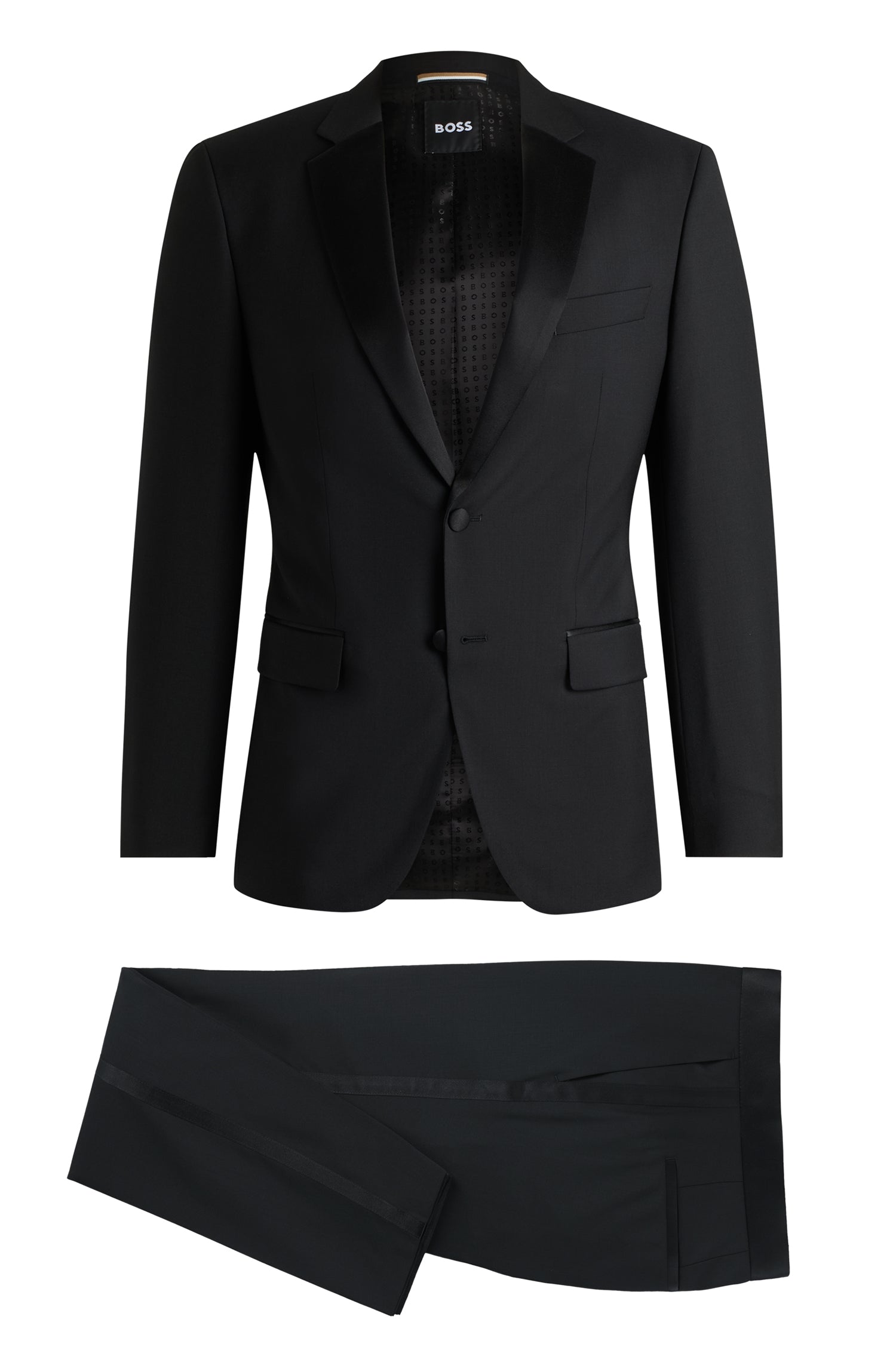 BLACK // BUSINESS SUITS H-HUGE-2PCS-TUX-224