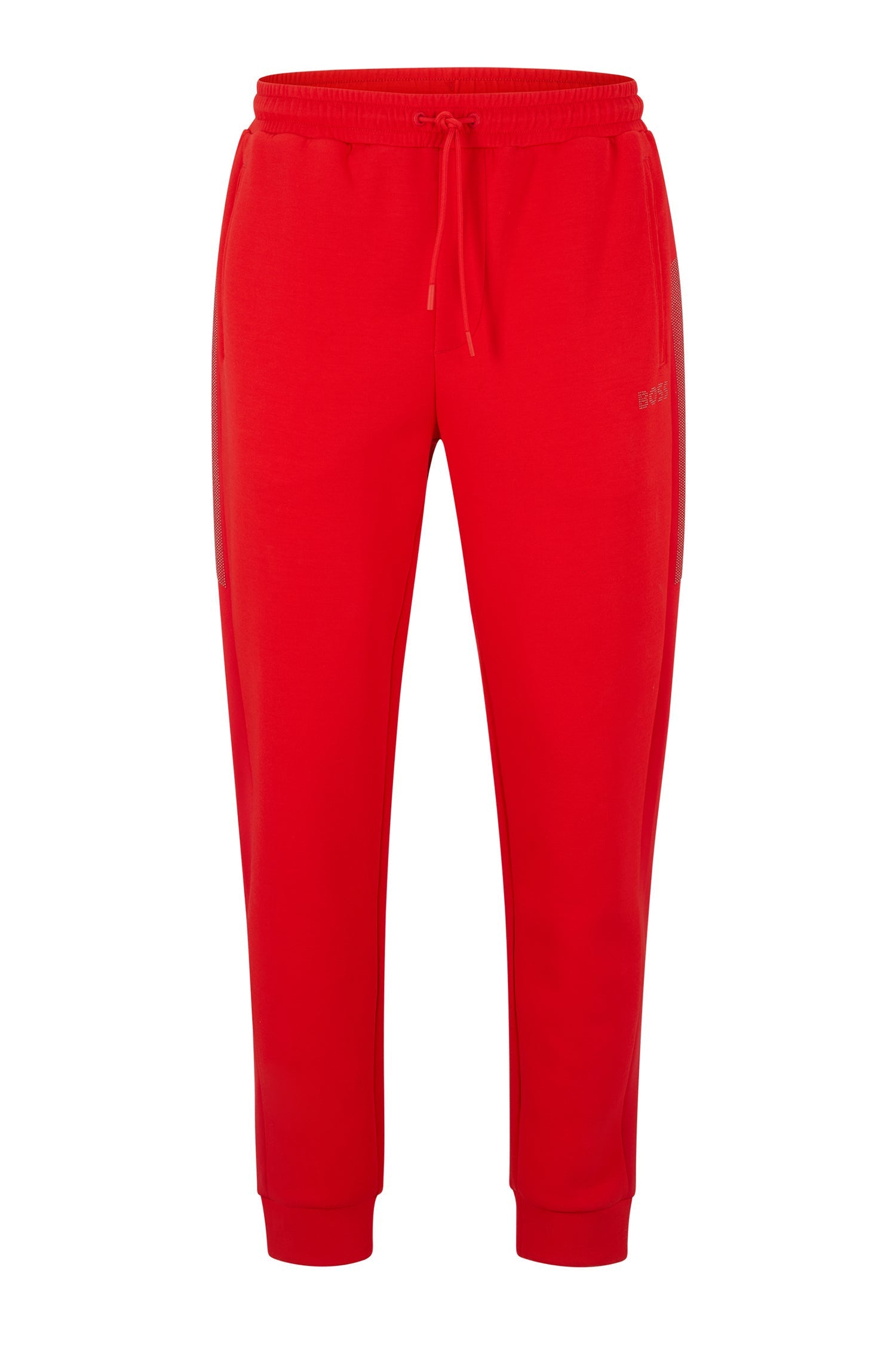 BRIGHT RED // CASUAL TROUSERS HADIKO DIAMOND