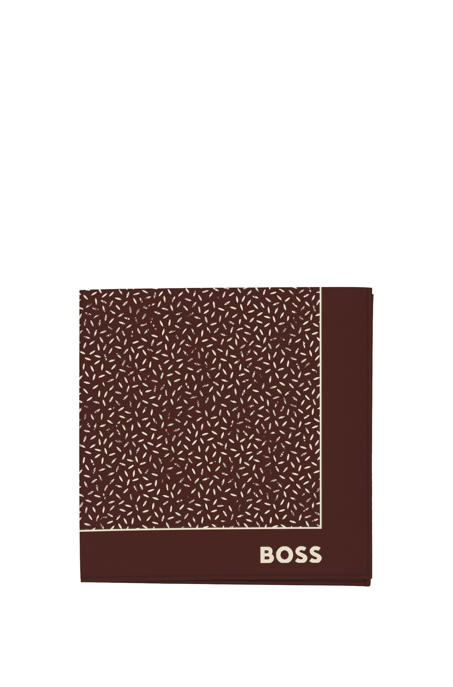 MEDIUM BROWN // POCKET SQUARES H-POCKET SQ-222