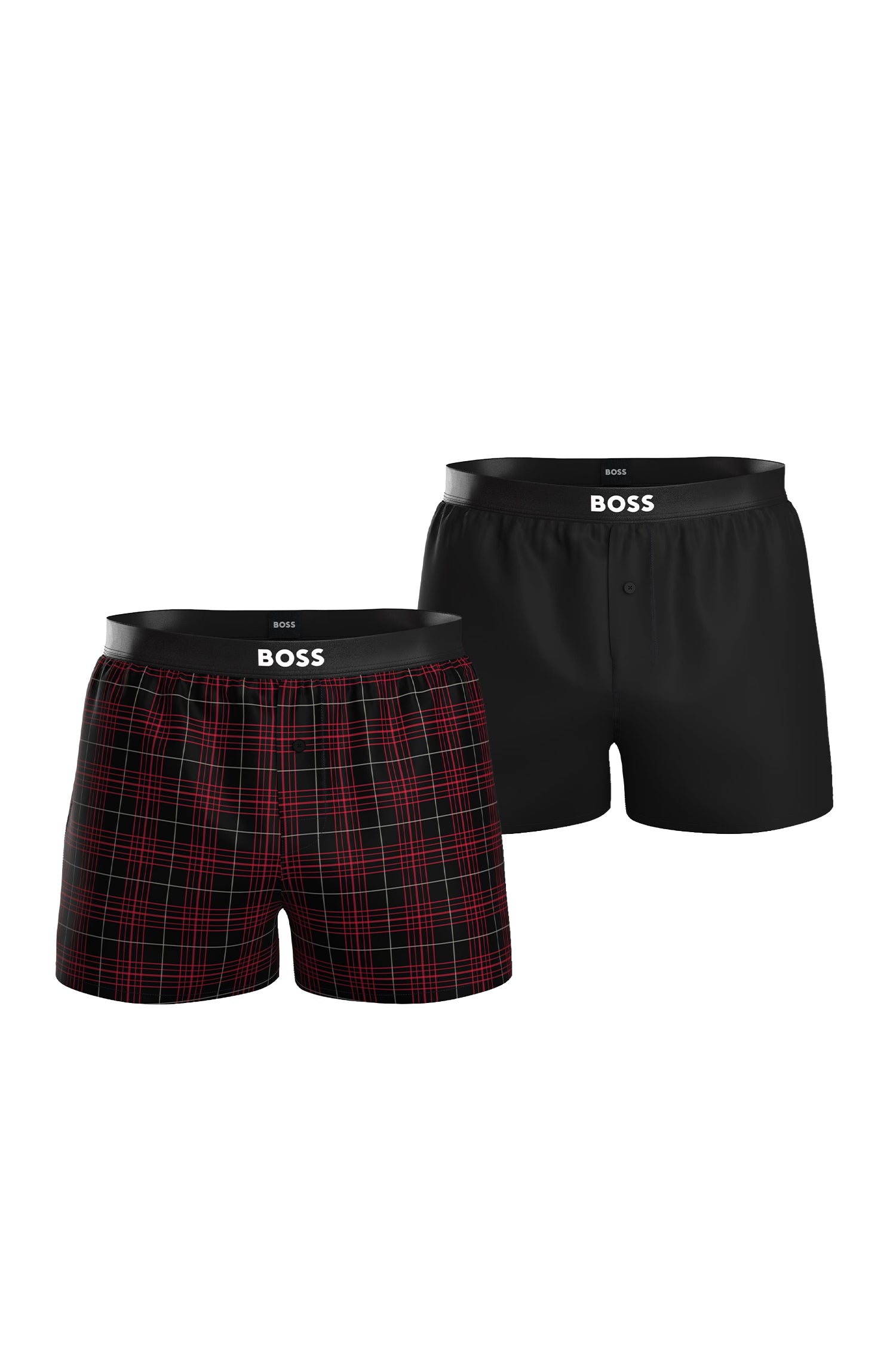 Set of 2 boxer shorts - Bright Red