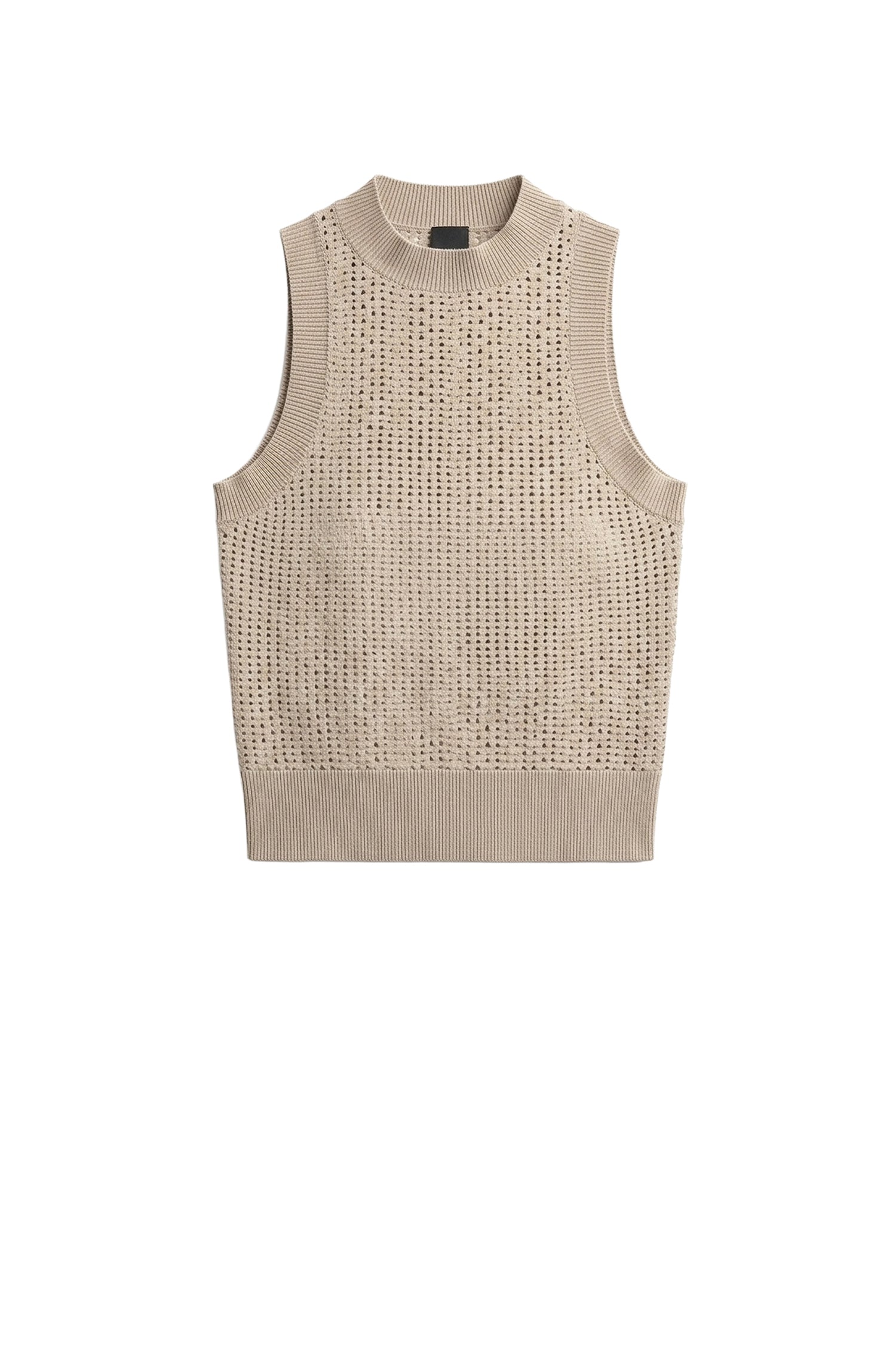 Pull sans manches Fassia - Open Beige