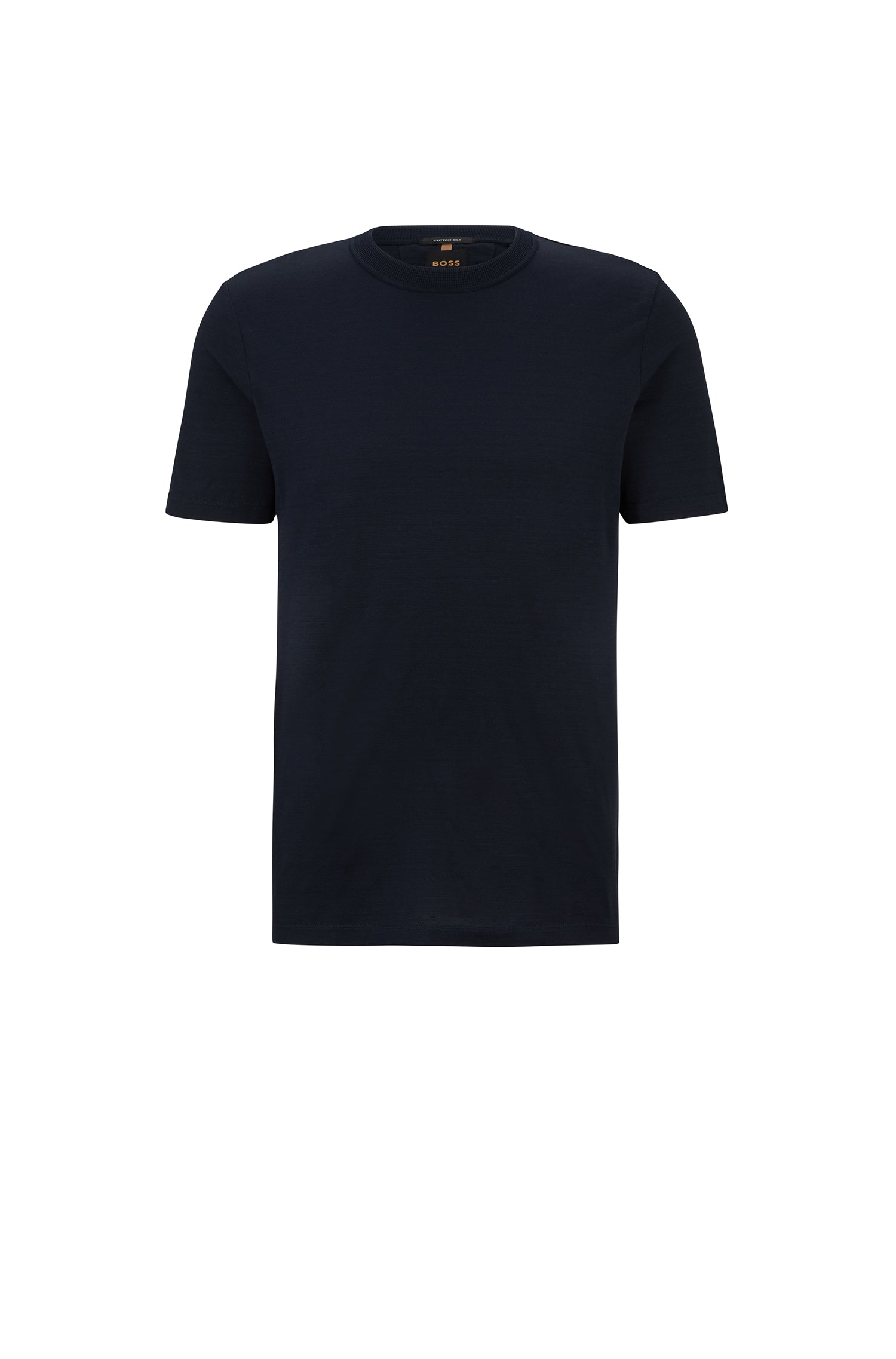 Tribel silk T-shirt - Dark Blue