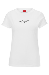 WHITE // T-SHIRTS SLIM TEE_3