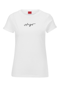WHITE // T-SHIRTS SLIM TEE_3