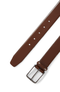 Crys leather belt - Medium Brown