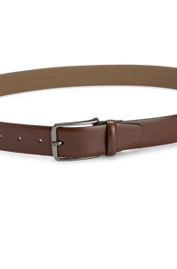 Crys leather belt - Medium Brown