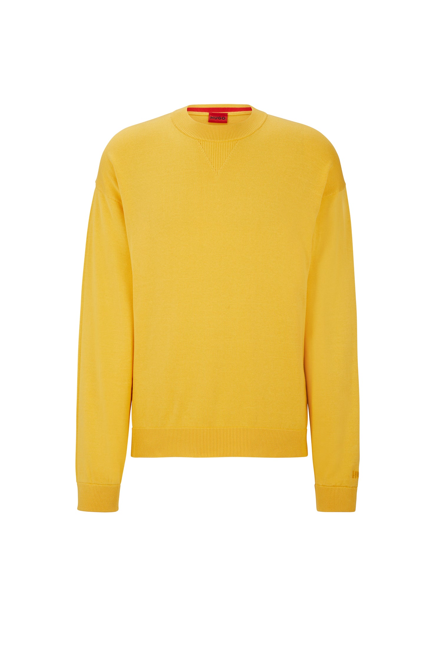 MEDIUM YELLOW // SWEATERS SWART