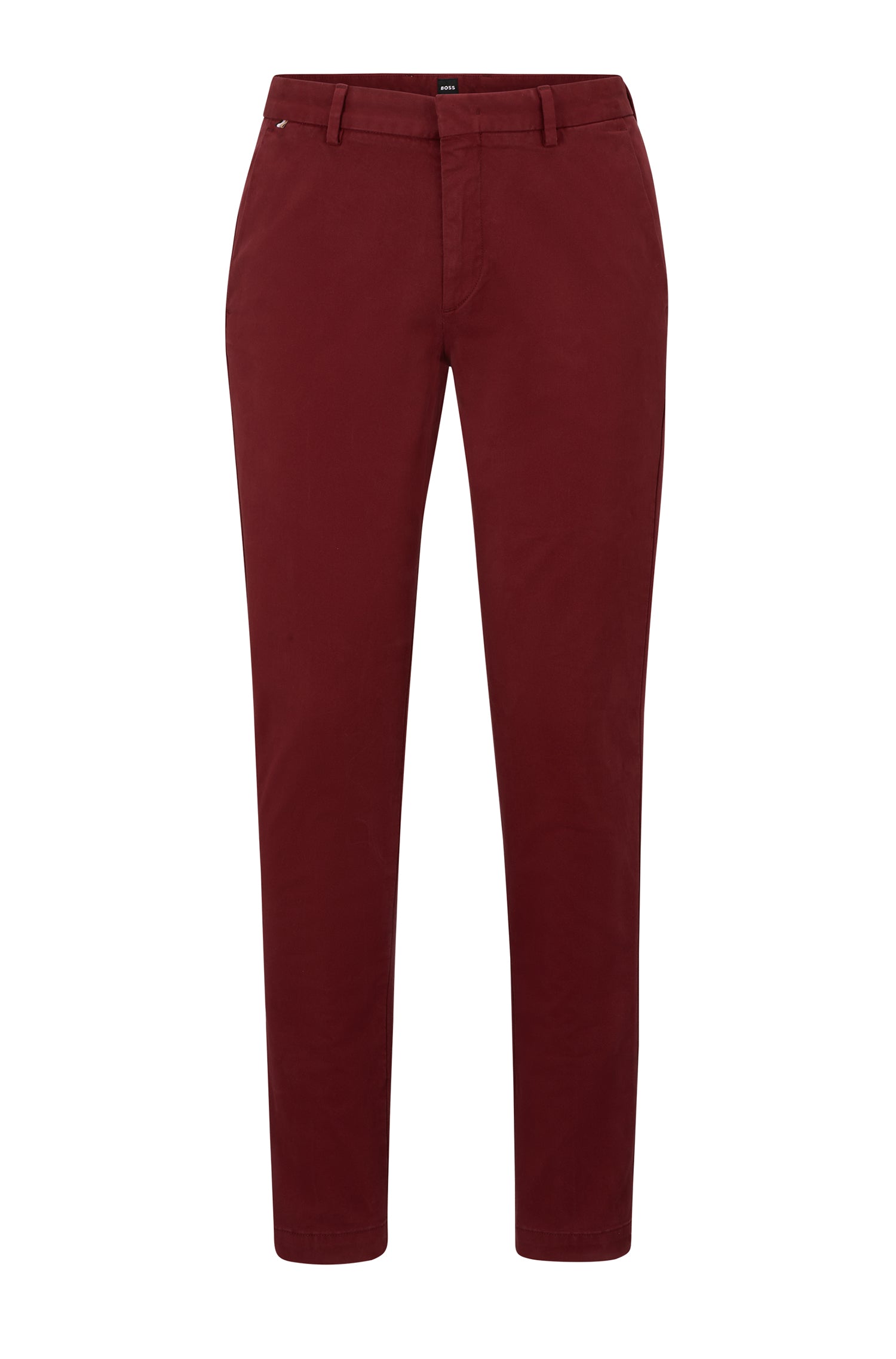 Pantalon chino Kaito - Dark Red