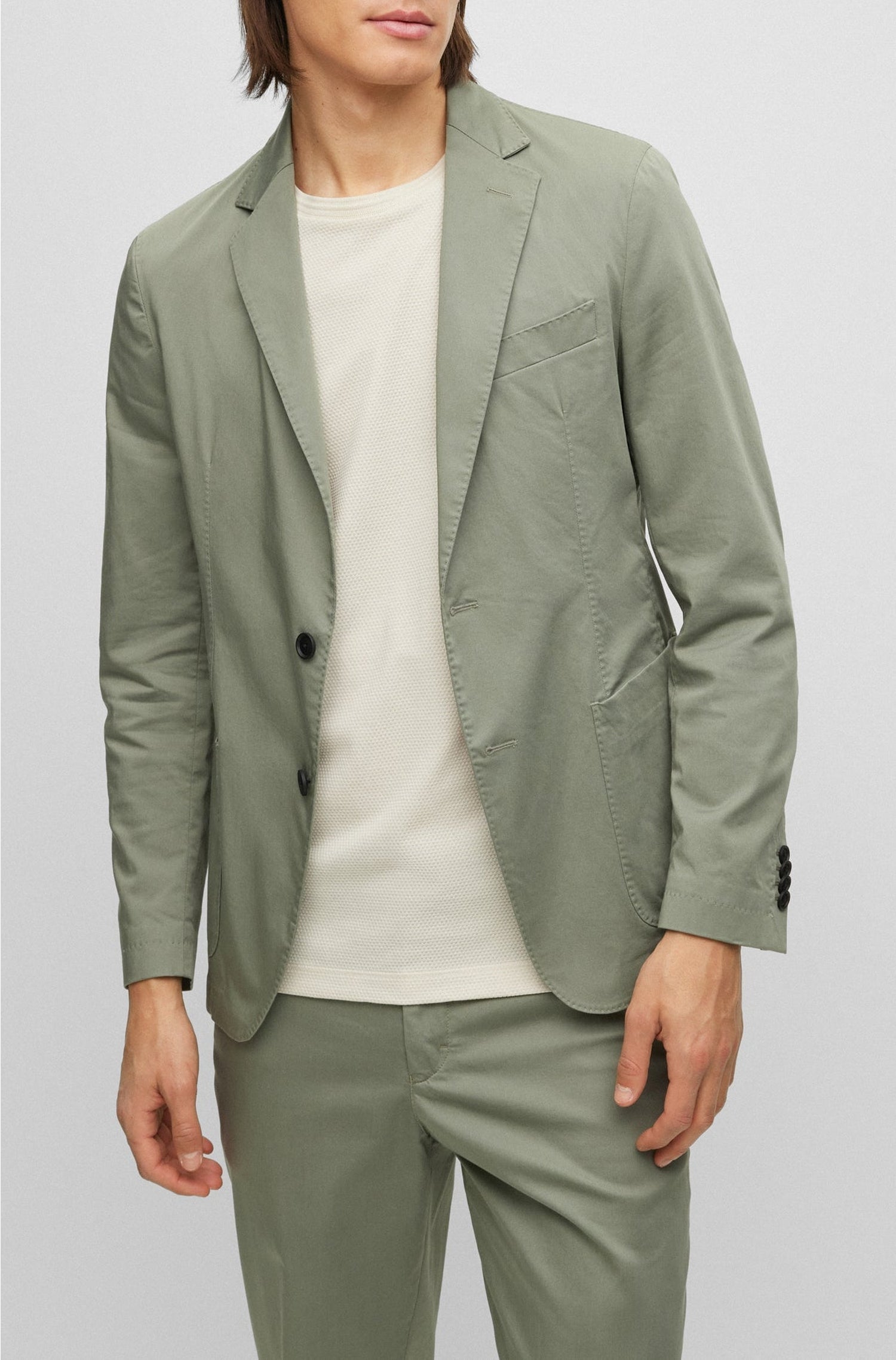 OPEN GREEN // BLAZERS P-HANRY-W-232F