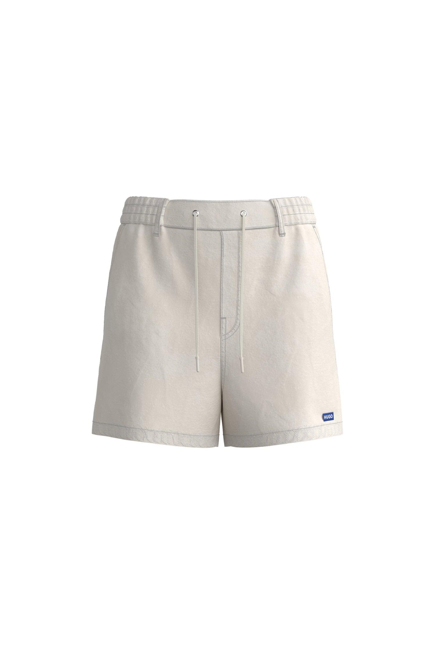 Short Helufa - Open White