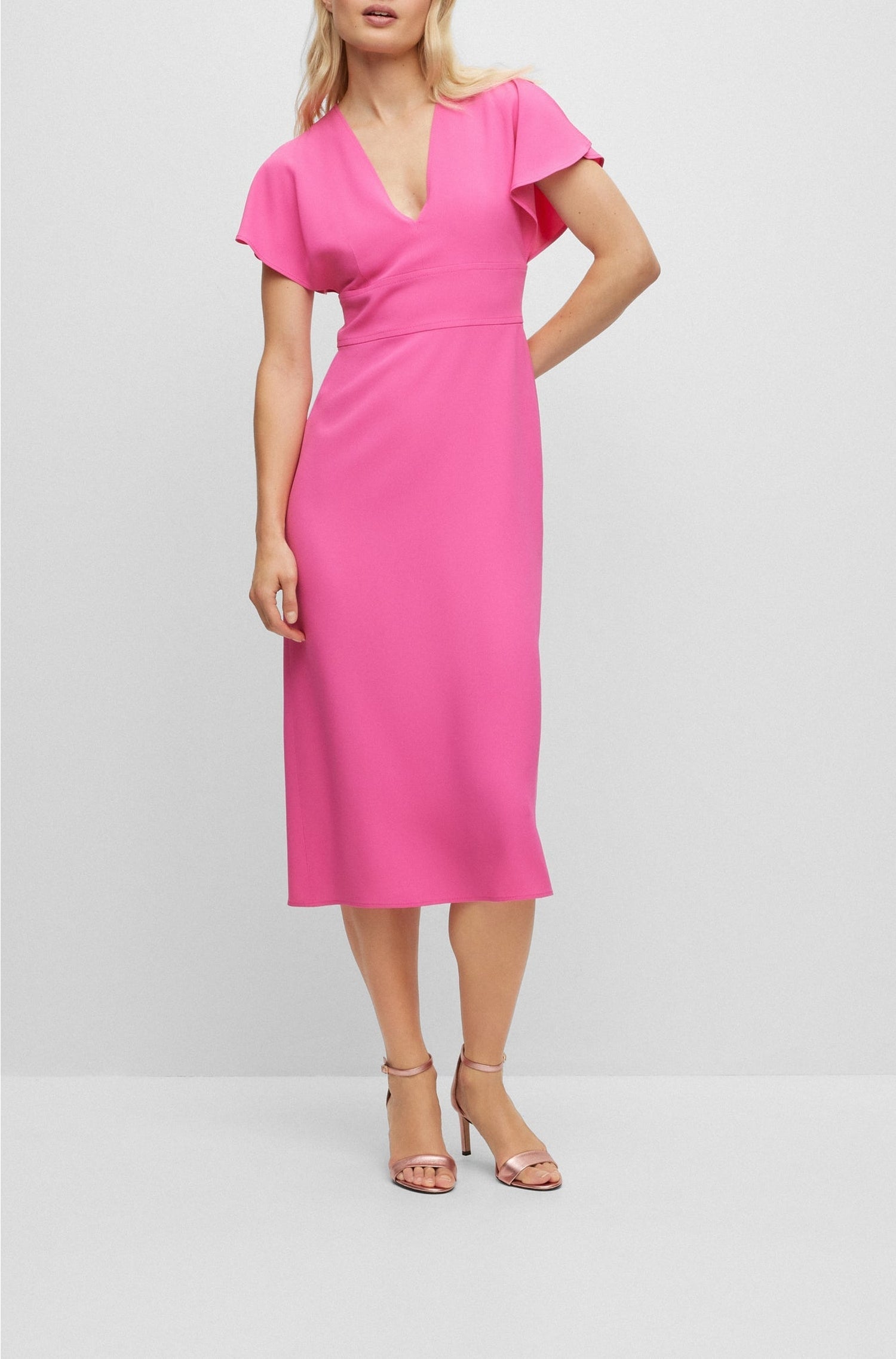 MEDIUM PINK // BUSINESS DRESSES DAWINGA