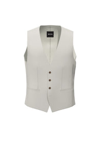 LIGHT BEIGE // WAISTCOATS H-HUGE-VEST-MM-224
