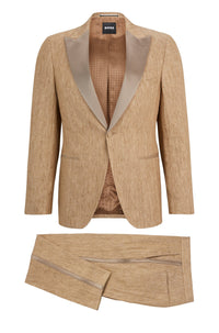 MEDIUM BEIGE // BUSINESS SUITS H-HUGE-P-2PCS-TUX232