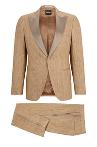 MEDIUM BEIGE // BUSINESS SUITS H-HUGE-P-2PCS-TUX232