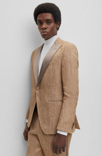 MEDIUM BEIGE // BUSINESS SUITS H-HUGE-P-2PCS-TUX232