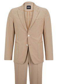MEDIUM BEIGE // BUSINESS SUITS C-HANRY-2PCS-232