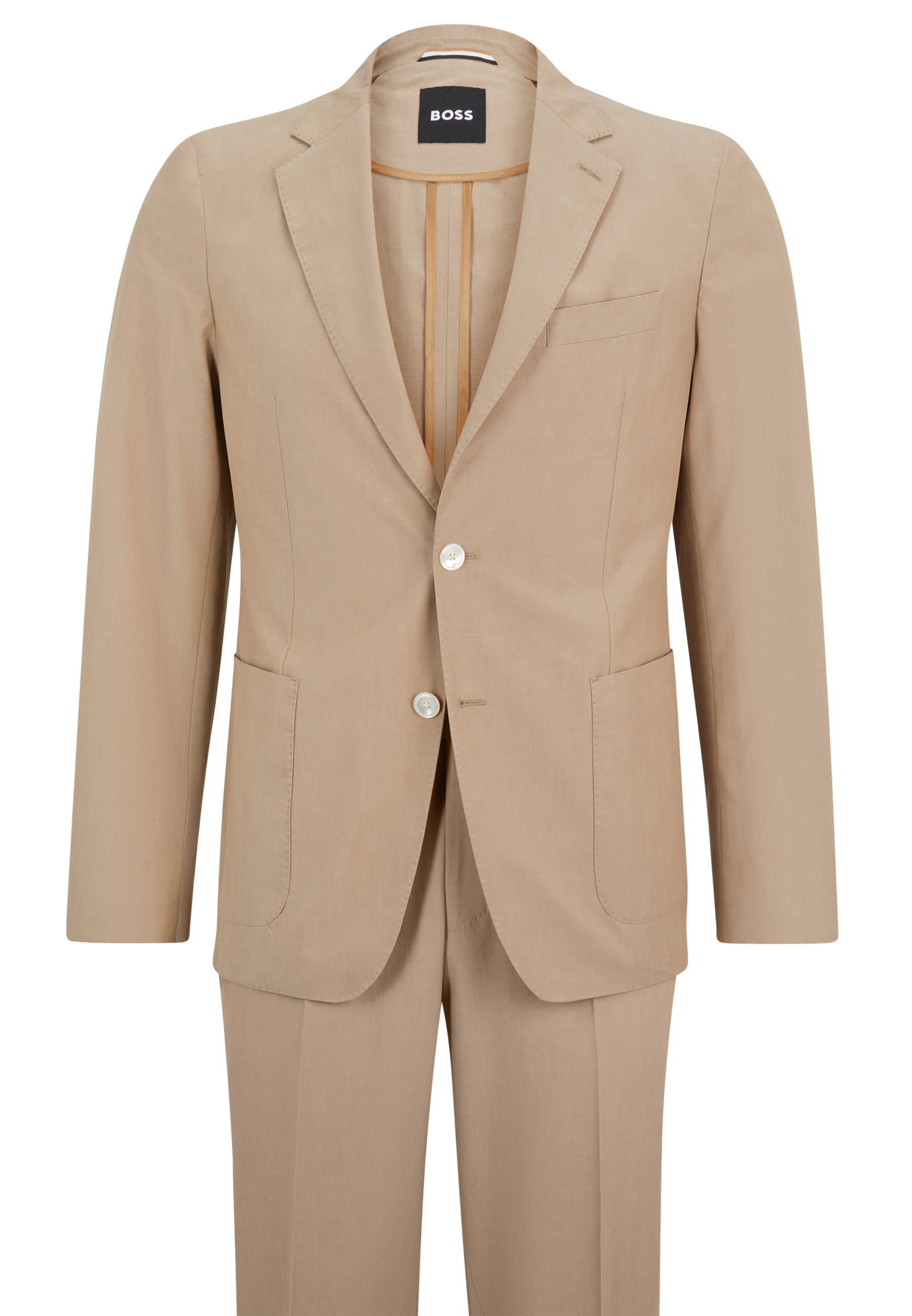 MEDIUM BEIGE // BUSINESS SUITS C-HANRY-2PCS-232