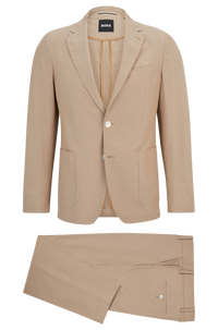 MEDIUM BEIGE // BUSINESS SUITS C-HANRY-2PCS-232