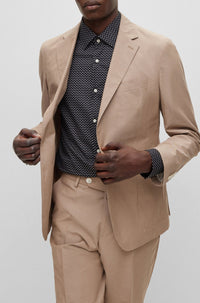 MEDIUM BEIGE // BUSINESS SUITS C-HANRY-2PCS-232