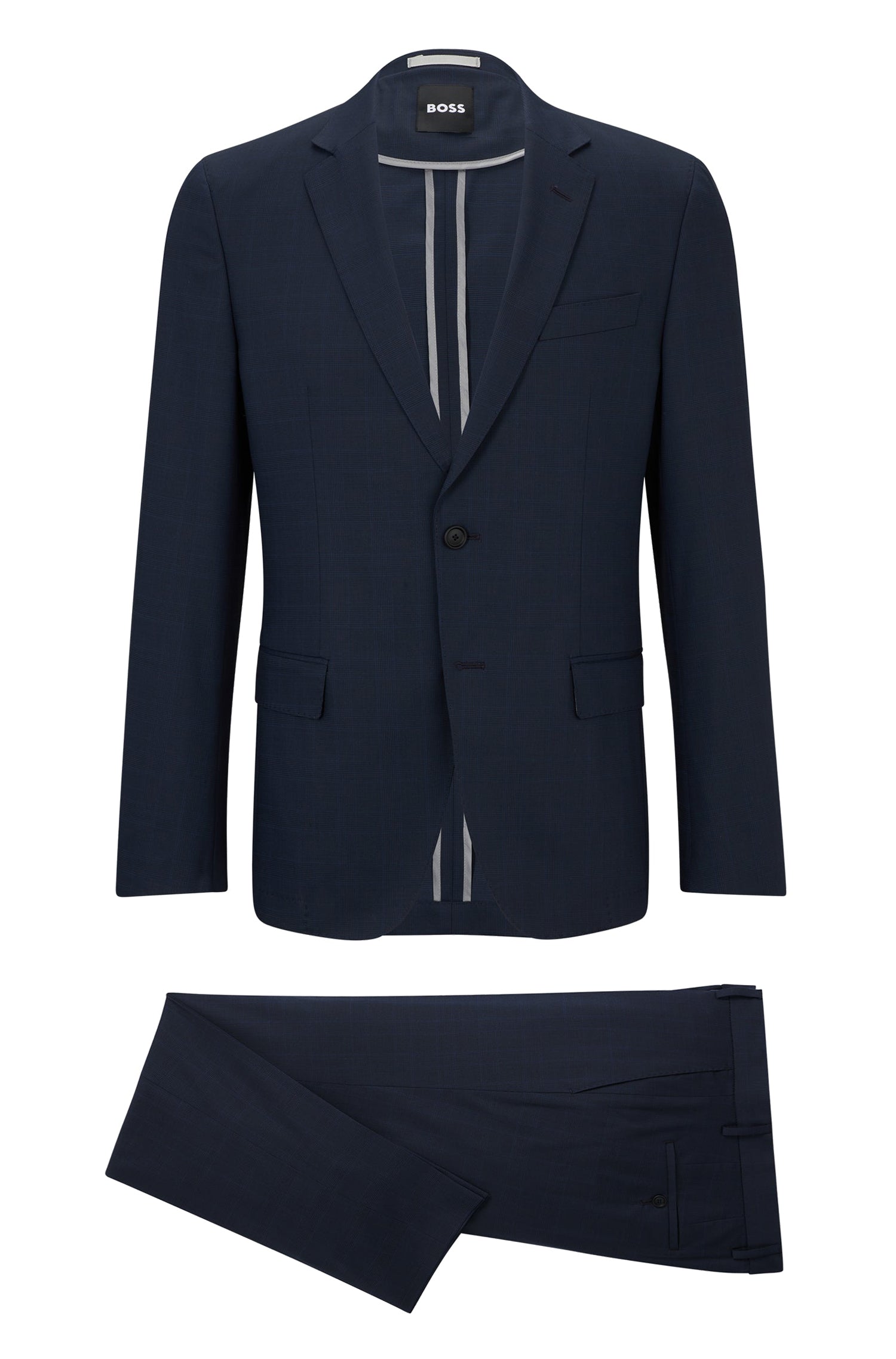 Huge wool suit - Dark Blue