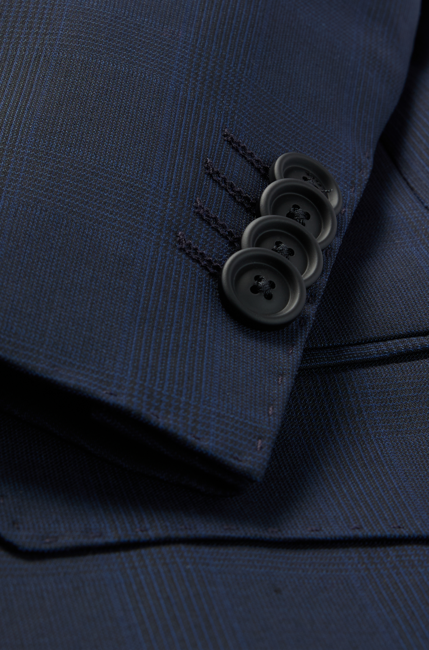 Huge wool suit - Dark Blue
