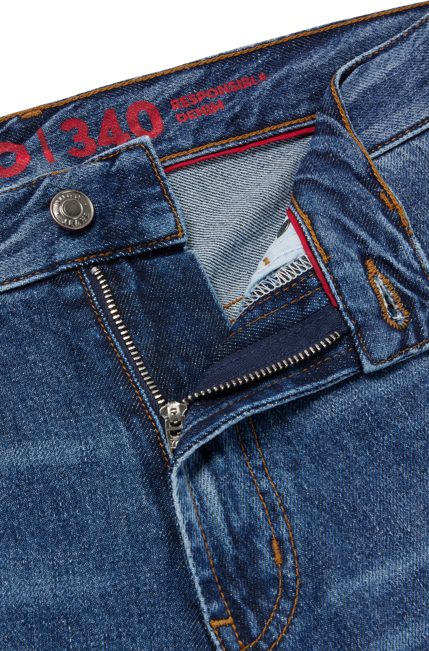 BRIGHT BLUE // JEANS HUGO 340