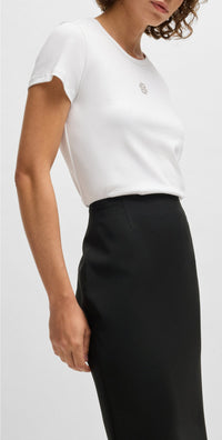 Jupe Vin en laine - Black