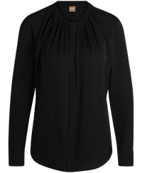 BLACK // TAILORED BLOUSES BANORAH