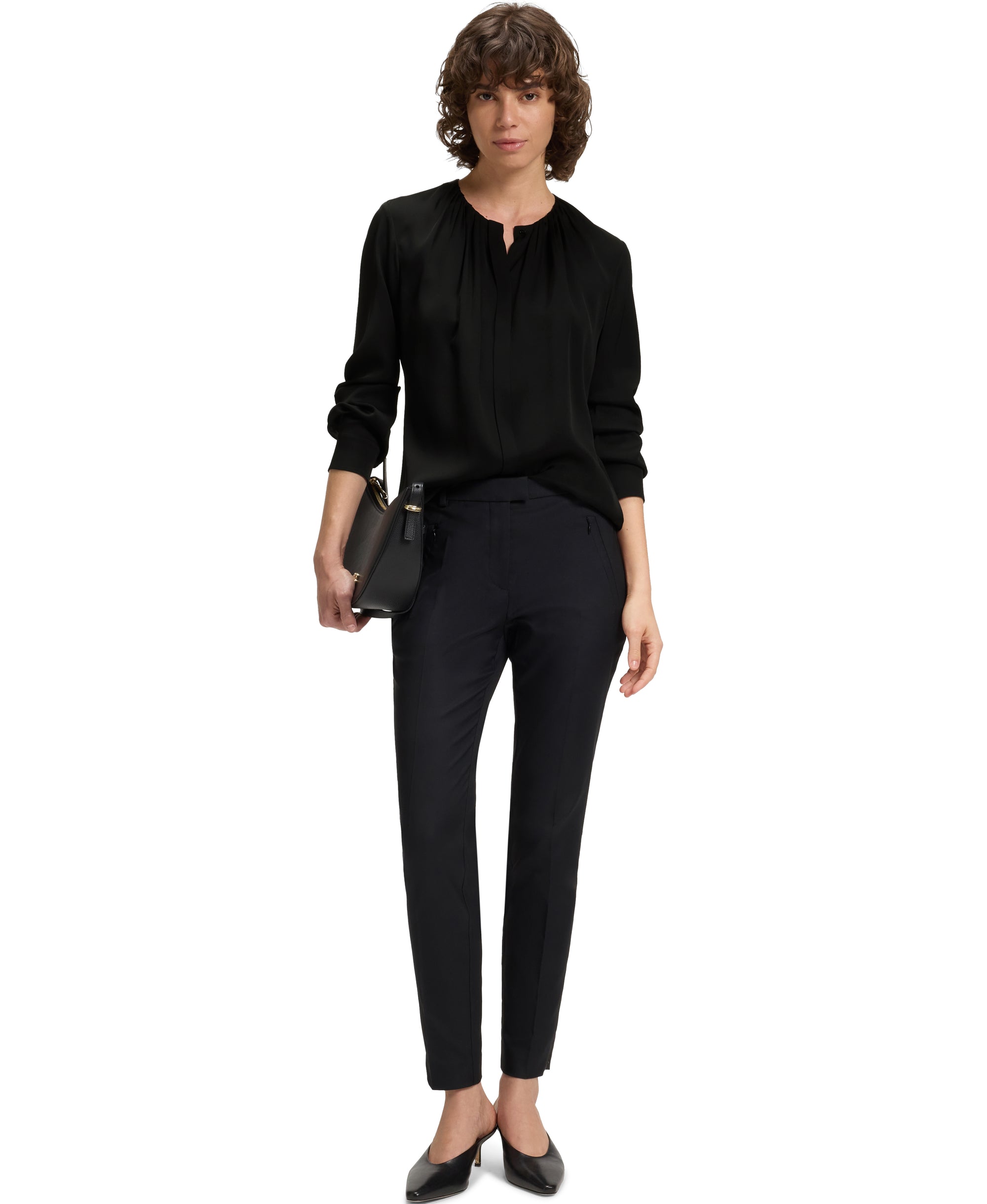BLACK // TAILORED BLOUSES BANORAH