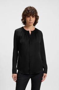 BLACK // TAILORED BLOUSES BANORAH