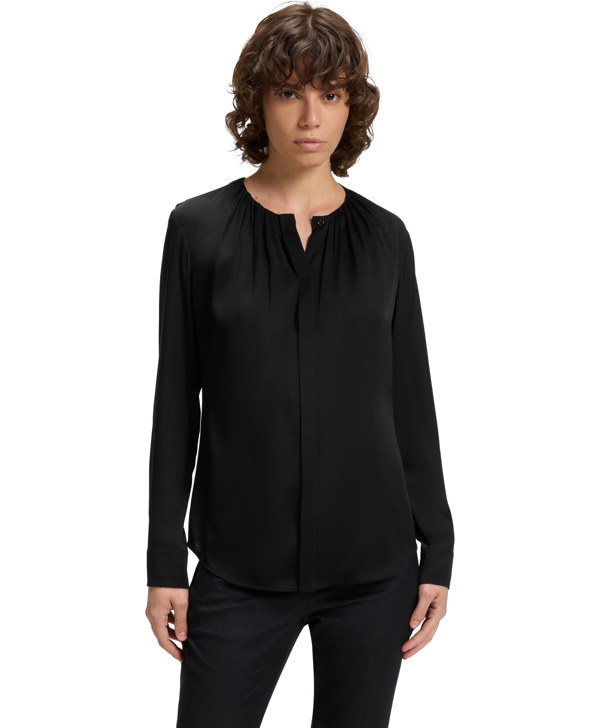 BLACK // TAILORED BLOUSES BANORAH