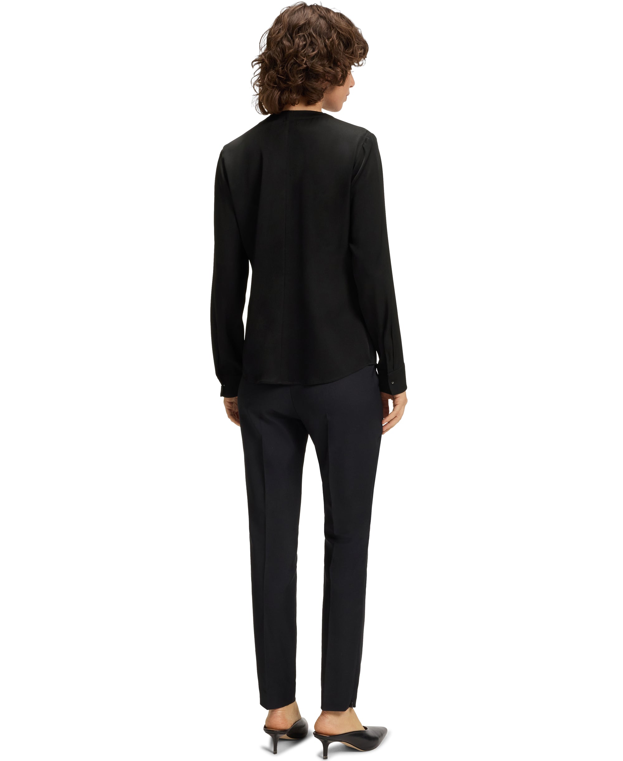 BLACK // TAILORED BLOUSES BANORAH