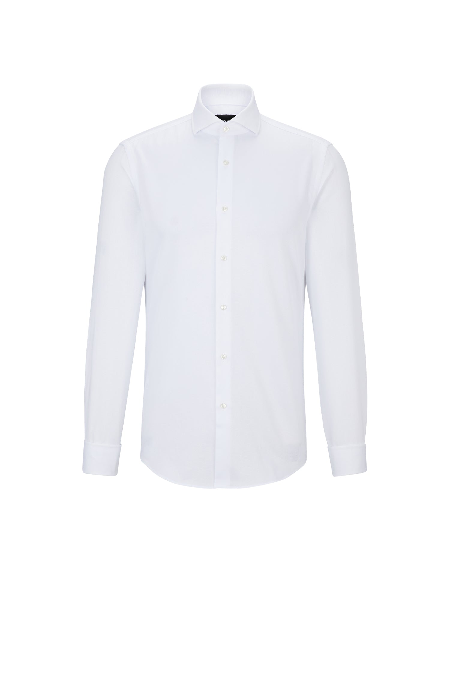 Hank shirt with Italian collar - White