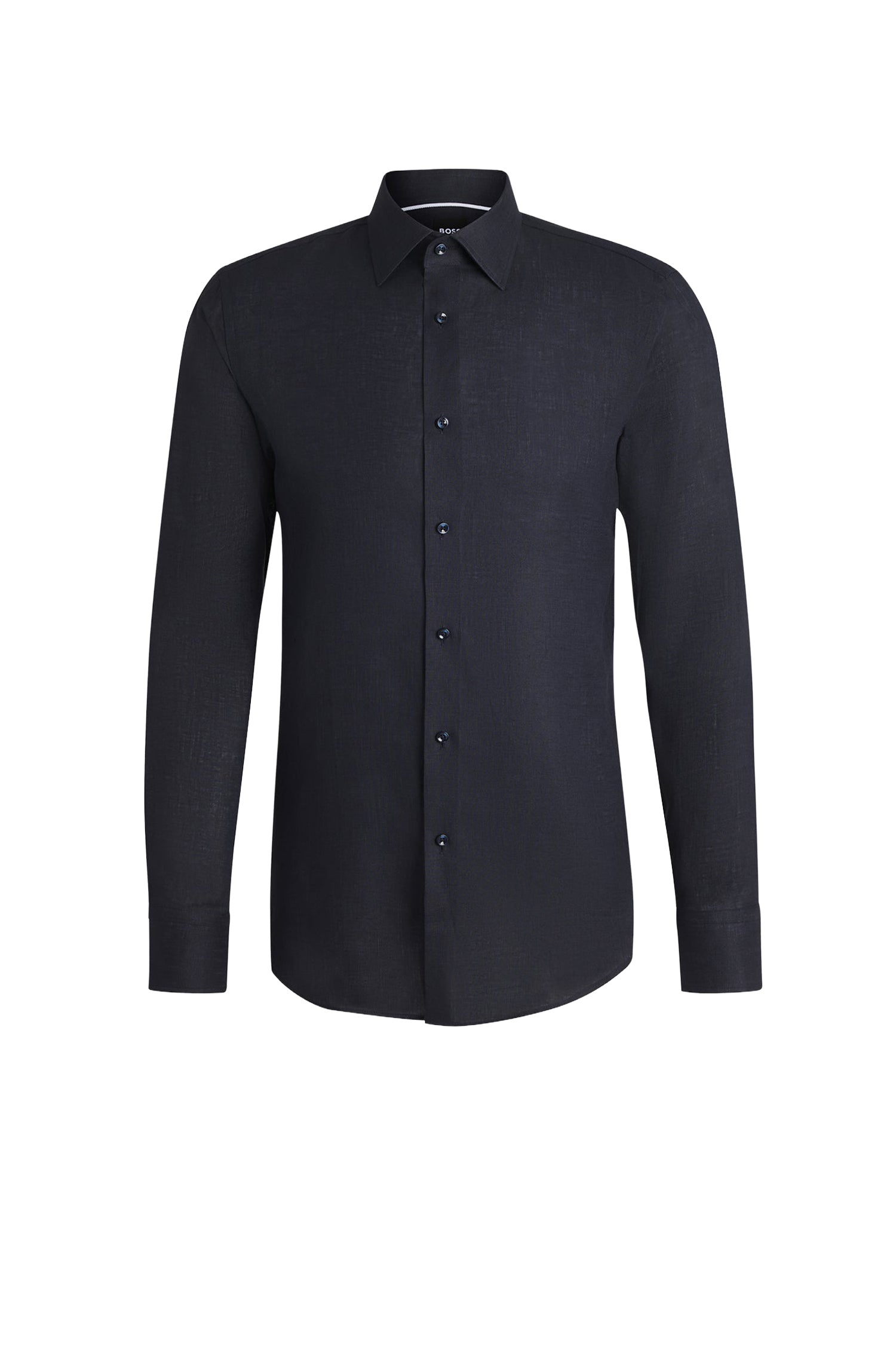Chemise Hank en lin - Dark Blue