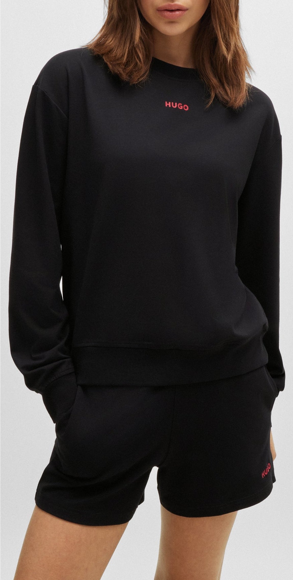 Hugo Shuffle Sweatshirt - Black