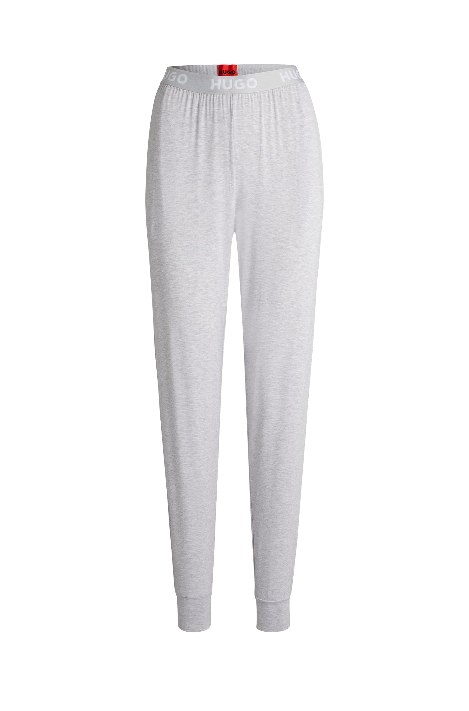 Plain pyjama bottoms - Medium Grey