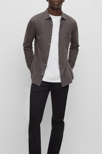 Chemise Mysoft avec poche - Dark Grey