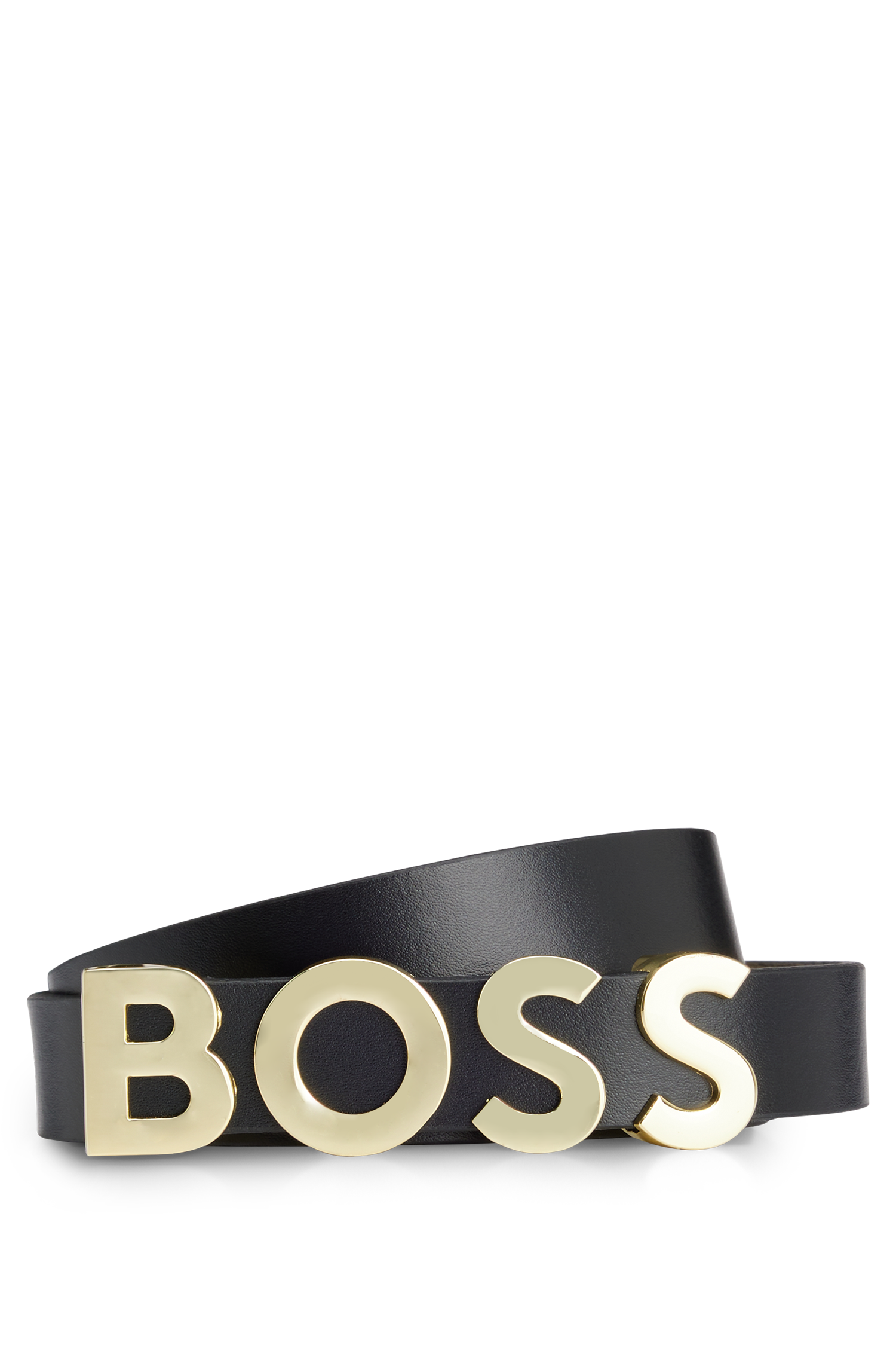 BLACK // BUSINESS BELTS BOSS-BOLD_SZ20