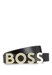 BLACK // BUSINESS BELTS BOSS-BOLD_SZ20