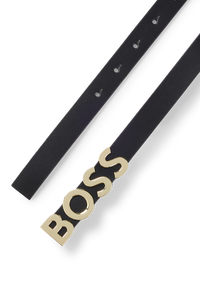 BLACK // BUSINESS BELTS BOSS-BOLD_SZ20